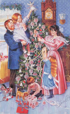 Victorian Christmas - Trimming the Tree